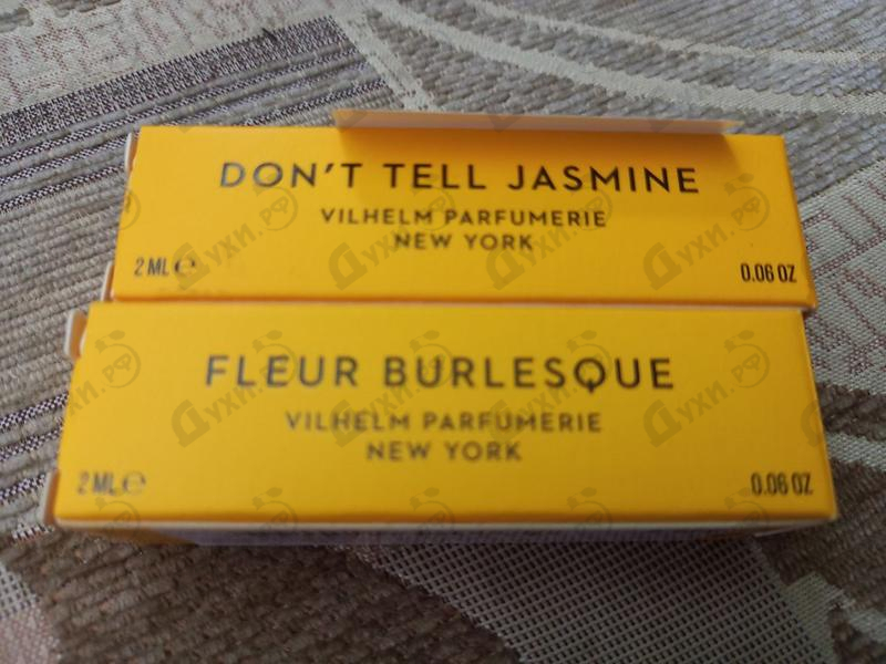 Отзывы Vilhelm Parfumerie Don't Tell Jasmine Духи Don't Tell Jasmine от Vilhelm Parfumerie