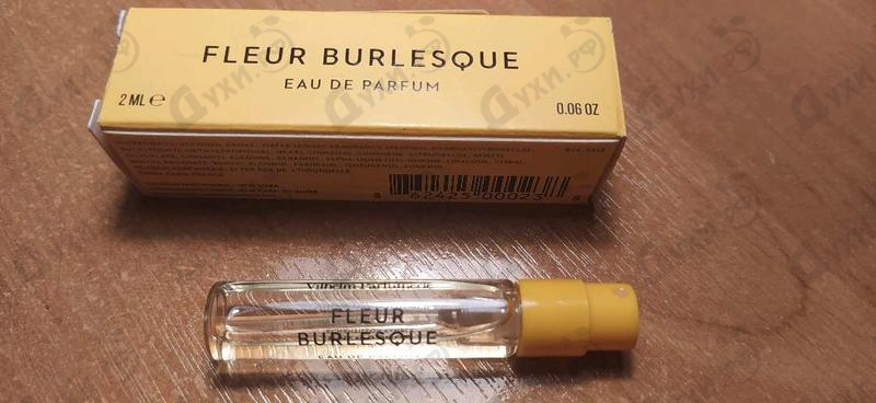 Парфюмерия Fleur Burlesque от Vilhelm Parfumerie