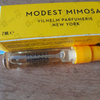Парфюм Vilhelm Parfumerie Modest Mimosa