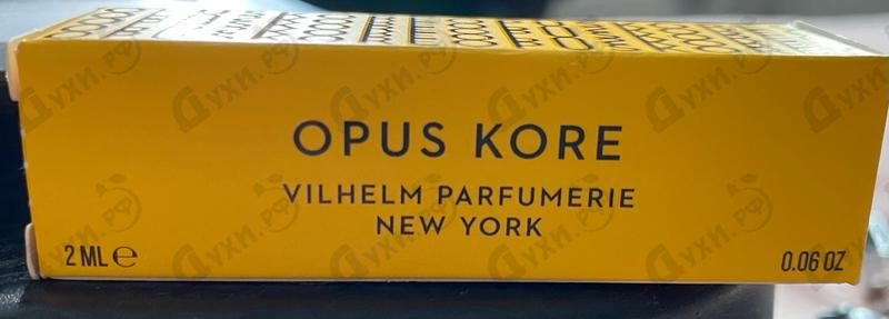 Духи Opus Kore от Vilhelm Parfumerie