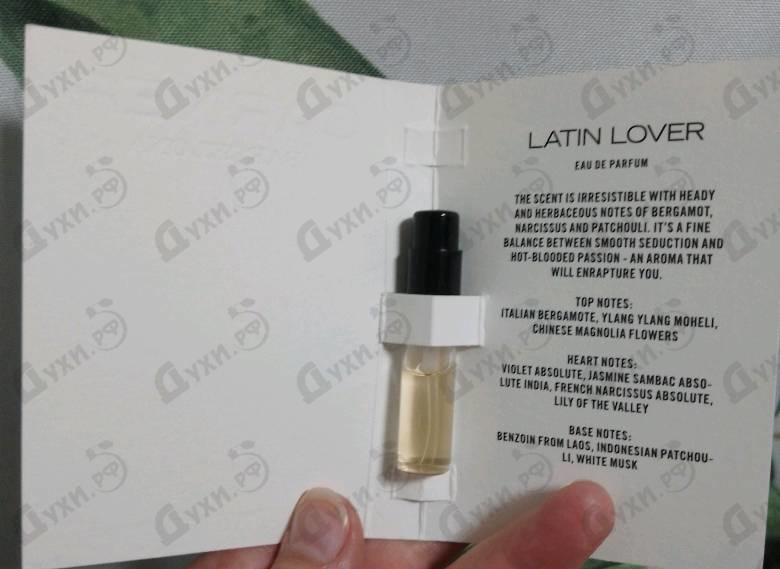 Духи Latin Lover от Carner Barcelona