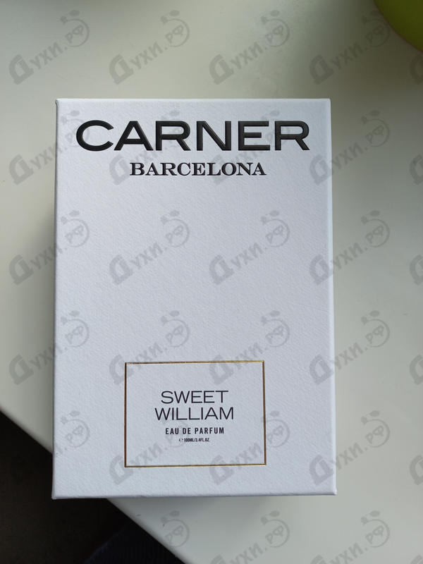 Парфюмерия Sweet William от Carner Barcelona