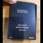 Отзыв Initio Absolute Aphrodisiac