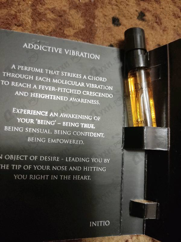 Отзывы Initio Addictive Vibration