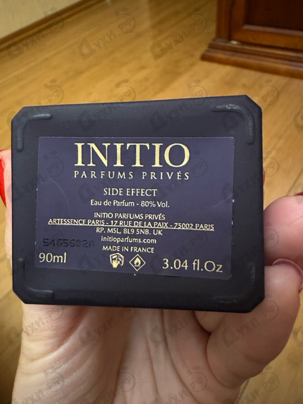 Парфюмерия Side Effect от Initio