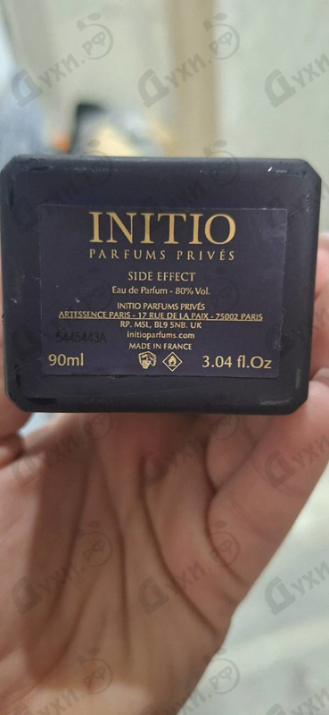Парфюмерия Side Effect от Initio