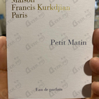 Духи Petit Matin от Maison Francis Kurkdjian