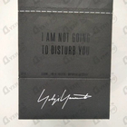 Отзывы Yohji Yamamoto I'm Not Going To Disturb You Homme
