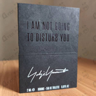 Парфюм Yohji Yamamoto I'm Not Going To Disturb You Homme