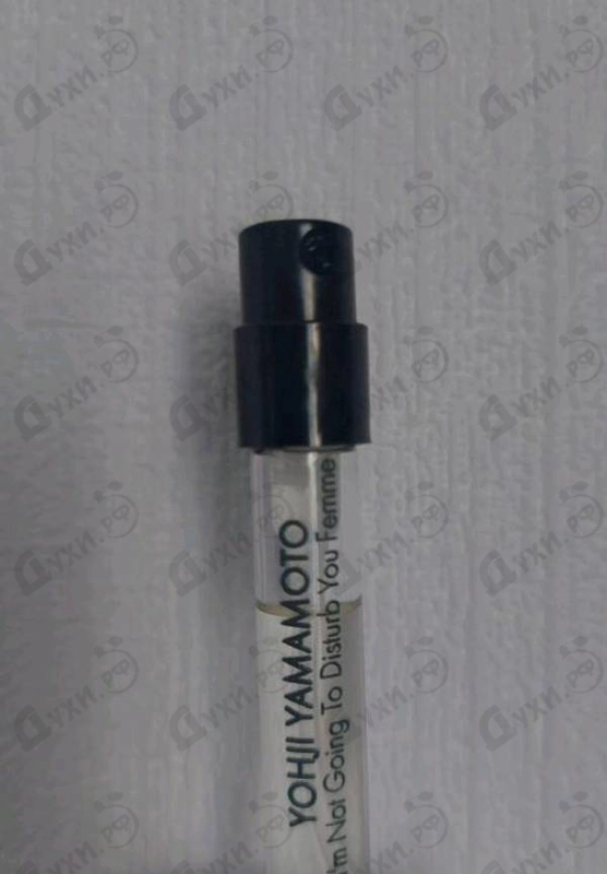 Парфюмерия I'm Not Going To Disturb You Homme от Yohji Yamamoto