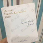 Отзывы Maison Francis Kurkdjian Aqua Vitae Forte
