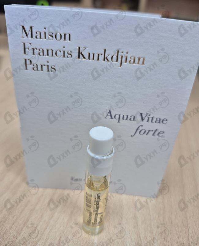Духи Aqua Vitae Forte от Maison Francis Kurkdjian