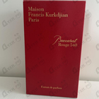 Отзыв Maison Francis Kurkdjian Baccarat Rouge 540 Extrait De Parfum