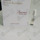 Отзыв Maison Francis Kurkdjian Baccarat Rouge 540 Extrait De Parfum