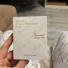 Отзыв Maison Francis Kurkdjian Baccarat Rouge 540 Extrait De Parfum