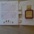 Отзыв Maison Francis Kurkdjian Baccarat Rouge 540 Extrait De Parfum