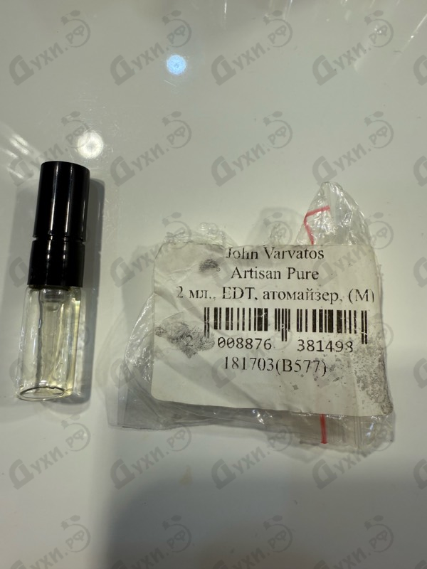 Духи Artisan Pure от John Varvatos