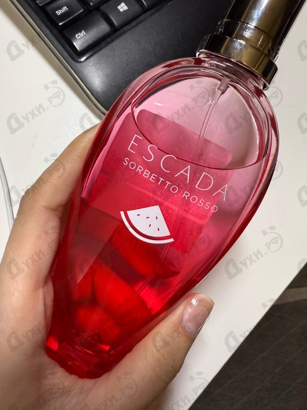 Духи Sorbetto Rosso от Escada
