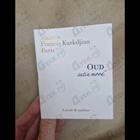Отзывы Maison Francis Kurkdjian Oud Satin Mood Extrait De Parfum