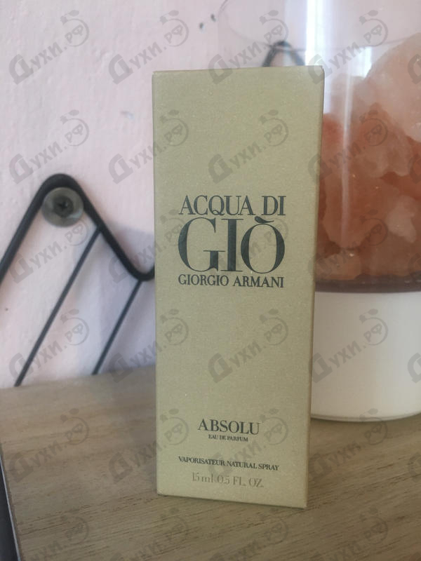 Духи Giorgio Armani Acqua Di Gio Absolu Купить Acqua Di Gio Absolu от Giorgio Armani
