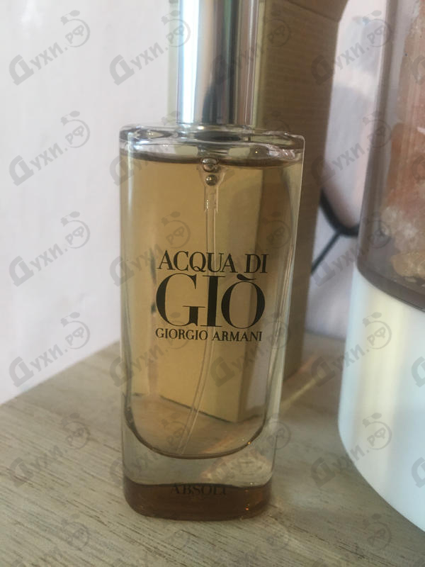 Парфюмерия Acqua Di Gio Absolu от Giorgio Armani