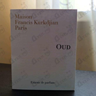 Духи Oud Extrait De Parfum от Maison Francis Kurkdjian