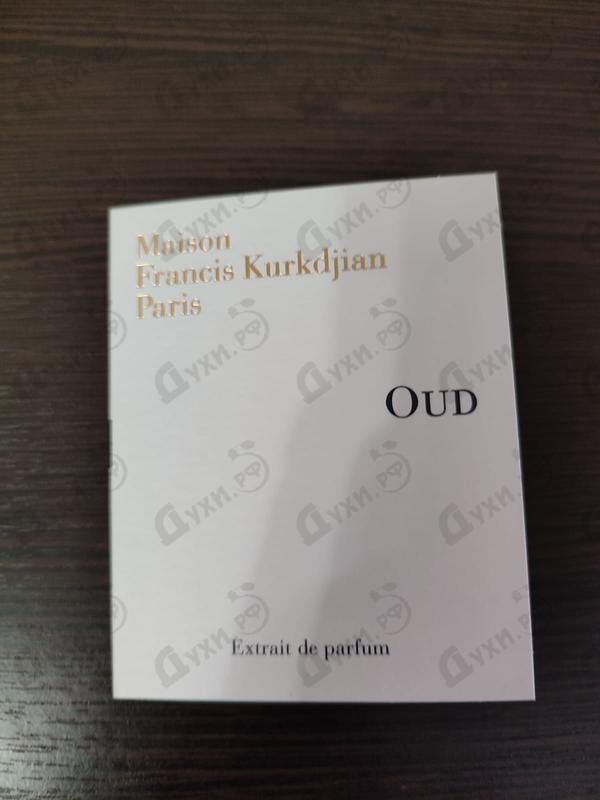 Духи Oud Extrait De Parfum от Maison Francis Kurkdjian