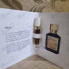 Отзыв Maison Francis Kurkdjian Oud Extrait De Parfum