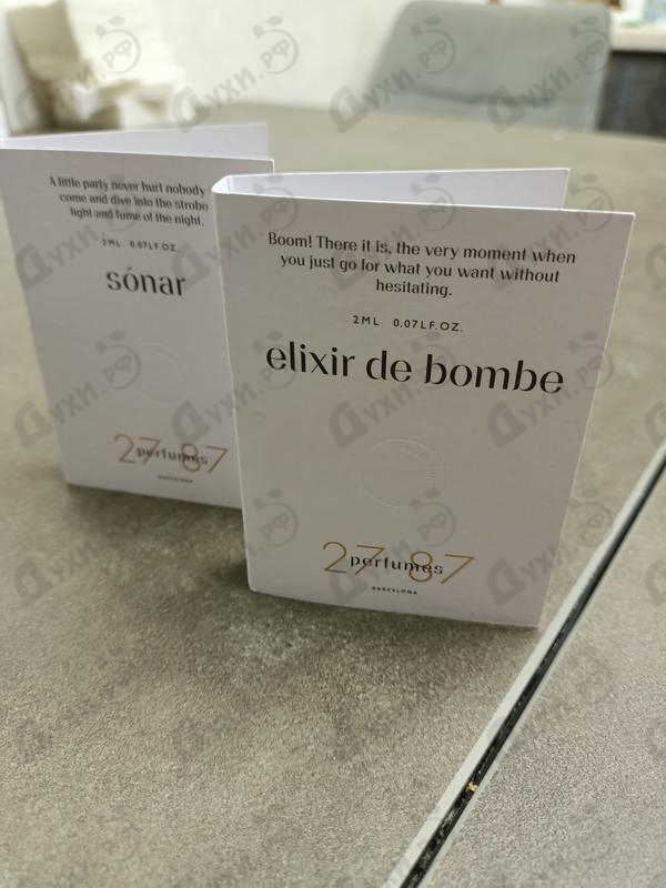 Парфюмерия 27 87 Elixir De Bombe