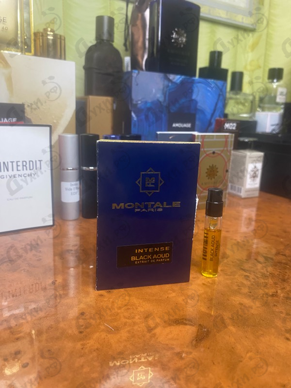 Парфюмерия Intense Black Aoud от Montale