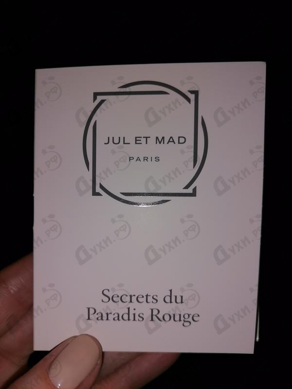 Духи Secrets Du Paradis Rouge от Jul Et Mad