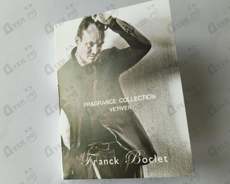 Купить Vetiver от Franck Boclet