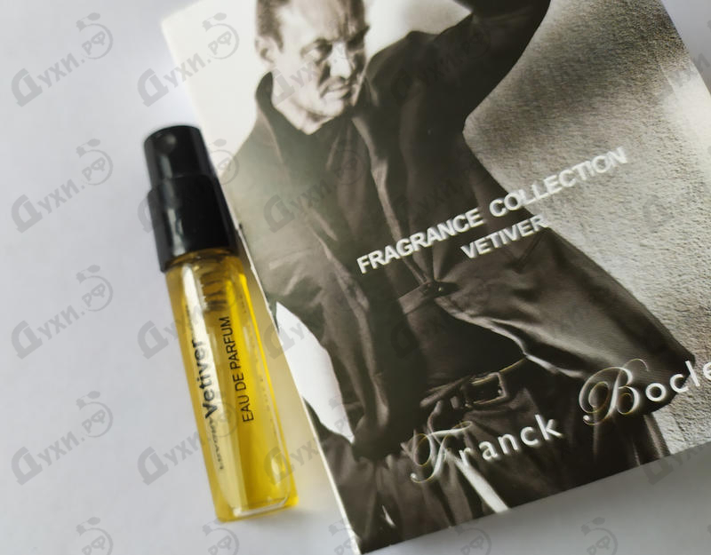 Духи Vetiver от Franck Boclet