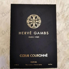 Духи Coeur Couronne от Herve Gambs