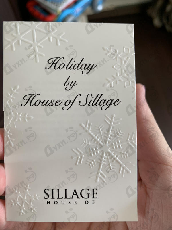 Парфюмерия Holiday By House Of Sillage от House Of Sillage