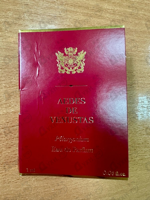 Духи Pelargonium от Aedes de Venustas