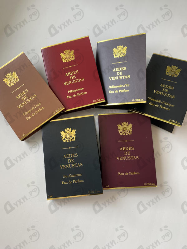 Парфюмерия Pelargonium от Aedes de Venustas