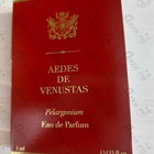 Отзывы Aedes de Venustas Pelargonium