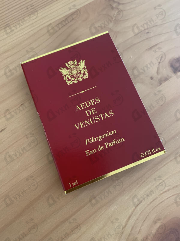 Отзыв Aedes de Venustas Pelargonium