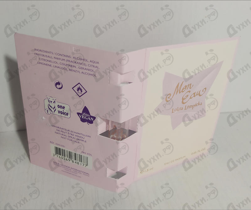 Отзыв Lolita Lempicka Mon Eau Парфюмерия Mon Eau от Lolita Lempicka