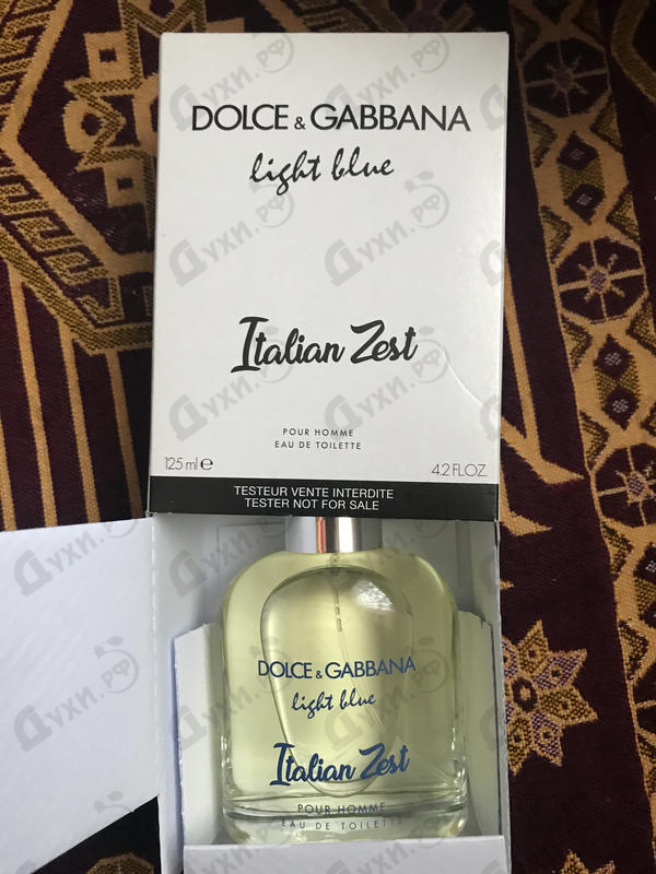 Парфюмерия Light Blue Italian Zest Pour Homme от Dolce & Gabbana