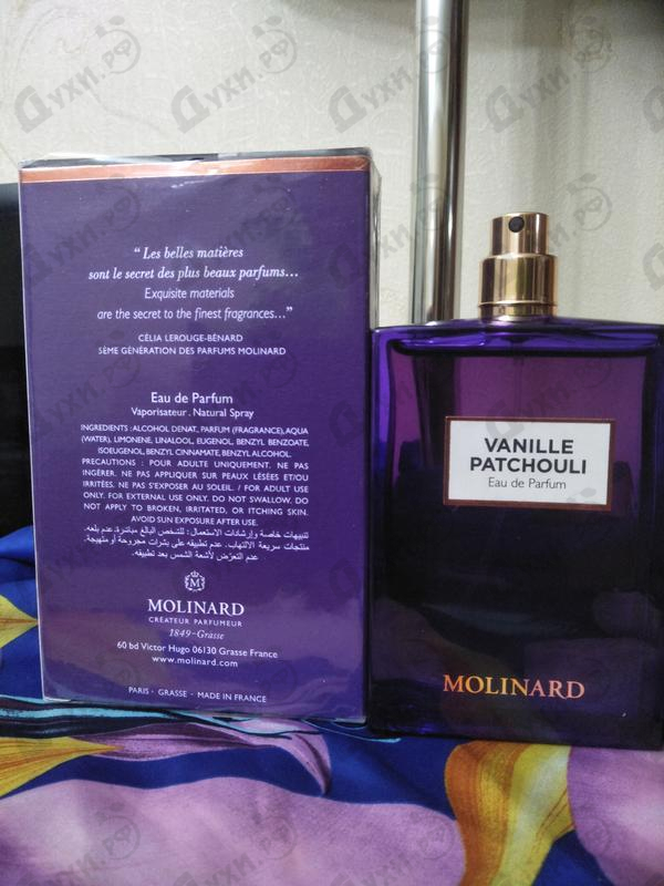 Отзывы Molinard Vanille Patchouli Eau De Parfum