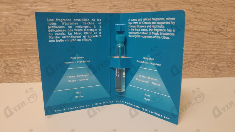 Духи Pomelo Fizz от Sud Pacifique