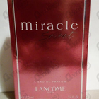 Духи Miracle Secret от Lancome