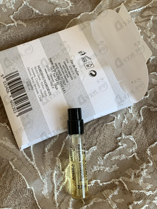 Отзыв Nobile 1942 Ambra Nobile Духи Ambra Nobile от Nobile 1942