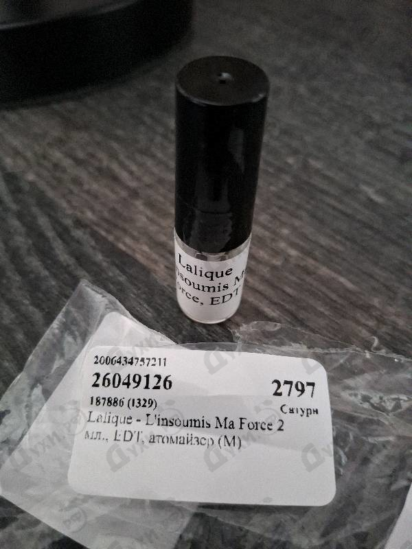 Парфюмерия L'insoumis Ma Force от Lalique