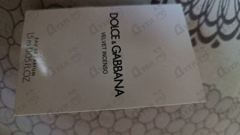 Купить Velvet Incenso от Dolce & Gabbana
