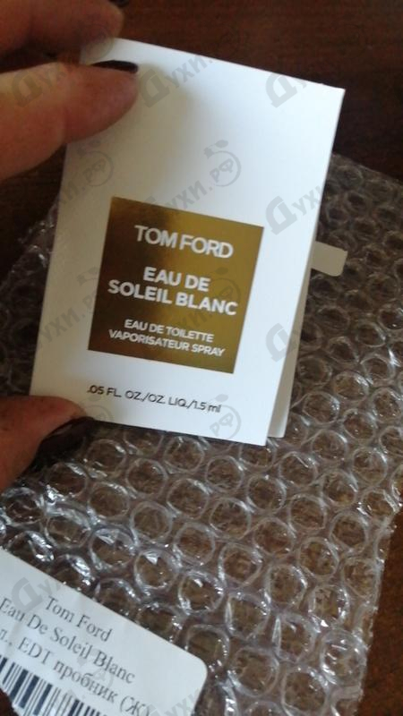 Парфюмерия Eau De Soleil Blanc от Tom Ford