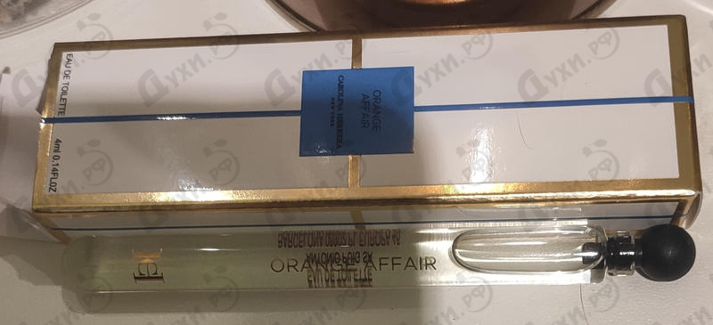 Парфюм Carolina Herrera Orange Affair Духи Orange Affair от Carolina Herrera