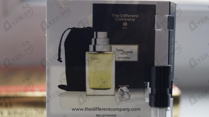 Отзыв The Different Company Santo Incienso, Sillage Sacre Парфюмерия Santo Incienso, Sillage Sacre от The Different Company